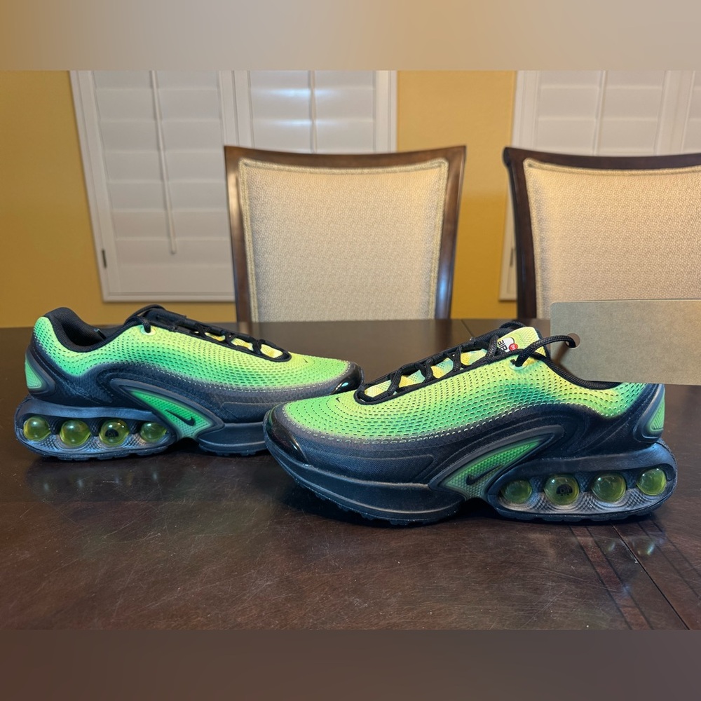 New Nike Air Max DN Green Black Sneaker Shoes - Picture 11 of 15